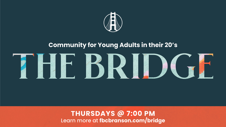 THE BRIDGE - young adult ministry logo
