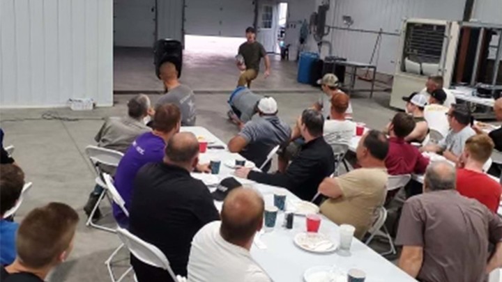 Monthly Men's Breakfast | Kalona logo