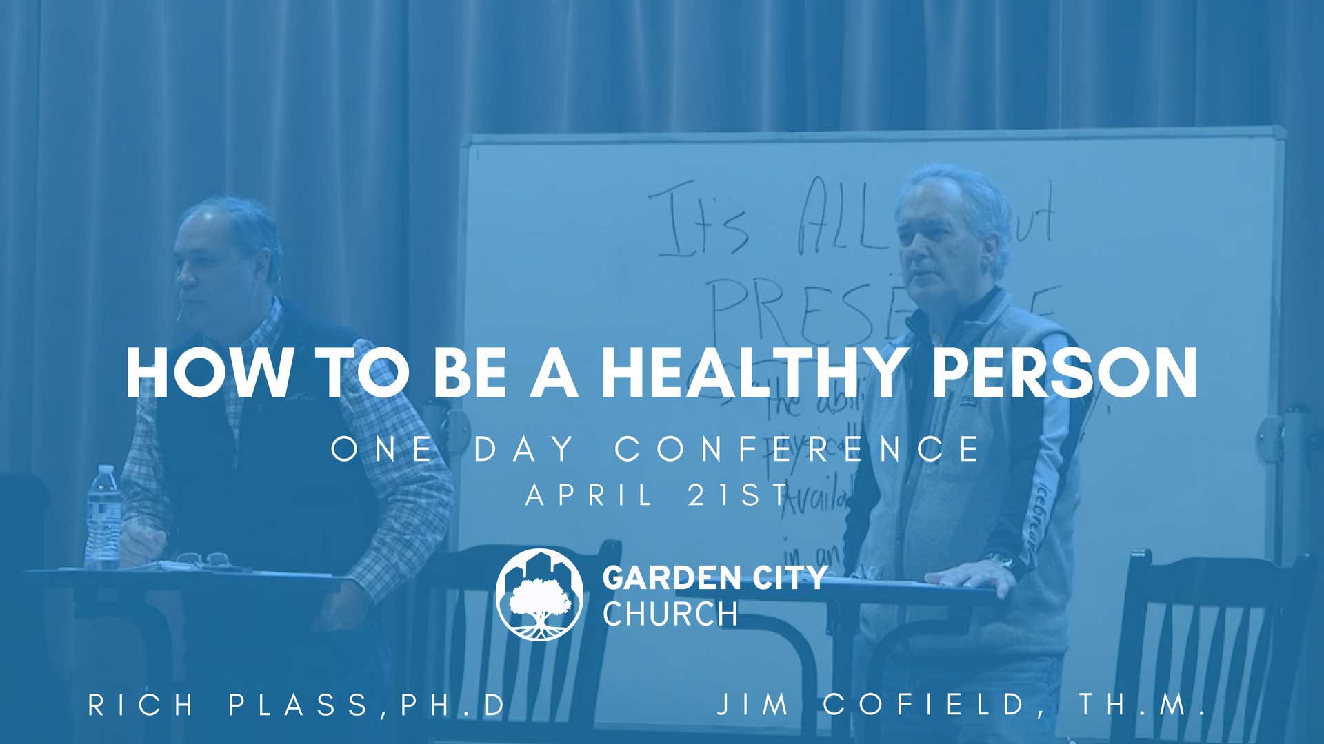 How to be a healthy church