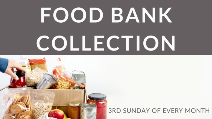 3rd Sunday Food Bank Collection logo