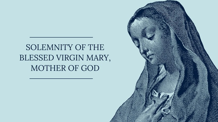 Solemnity of Mary, Mother of God Vigil logo