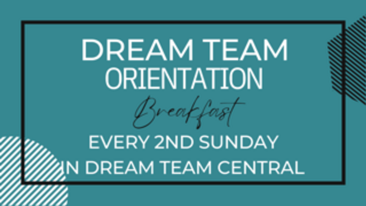 Dream Team Orientation Breakfast logo