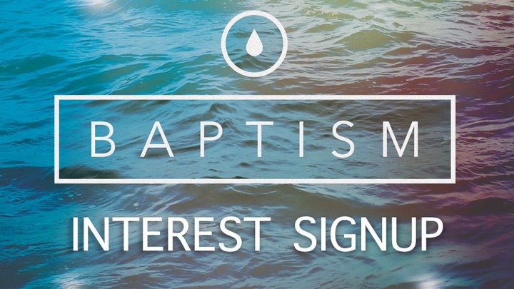 2025 Baptism Interest list logo