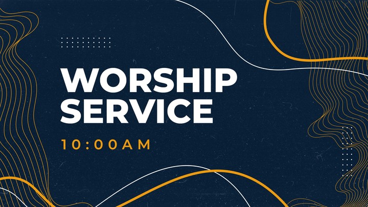 Worship Service - Sunday Mornings logo