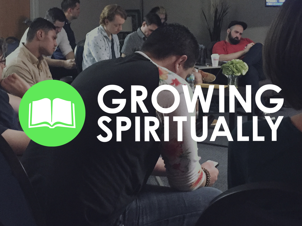 Growing spiritually