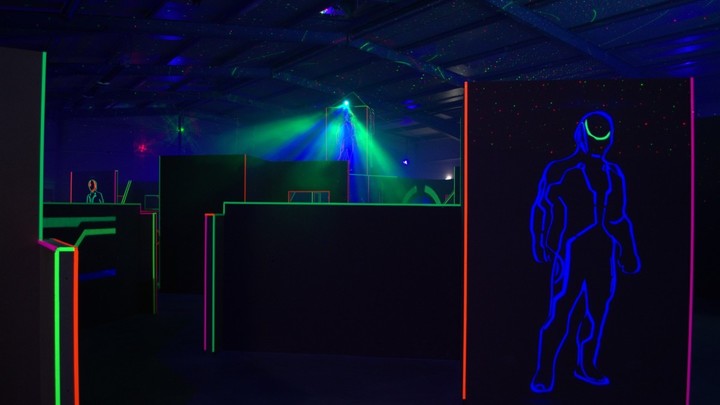 Jr. High Laser Tag logo