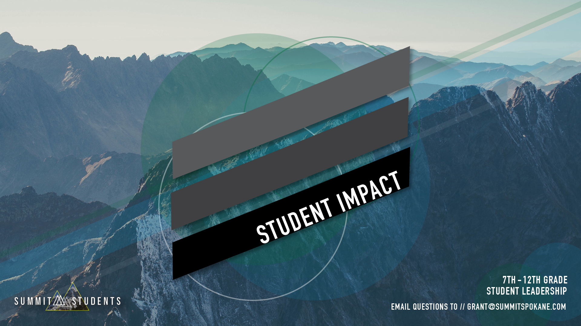 Student impact chapel screen
