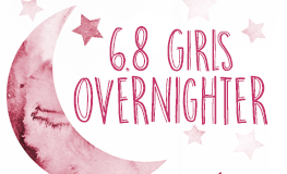 Girls overnighter button