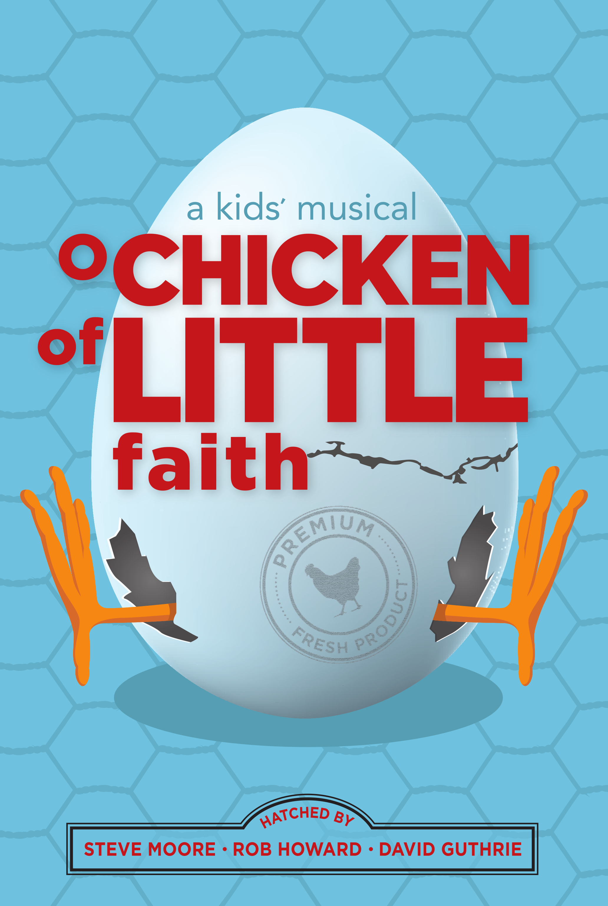O chicken of little faith choral book cover