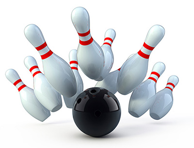 Open bowling strike