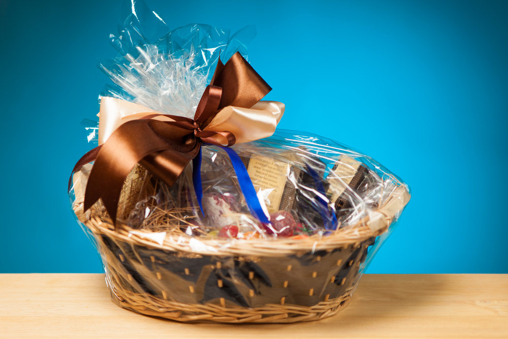 Gift basket shutterstock 135053087