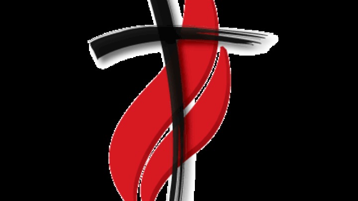 Medium cross and flame