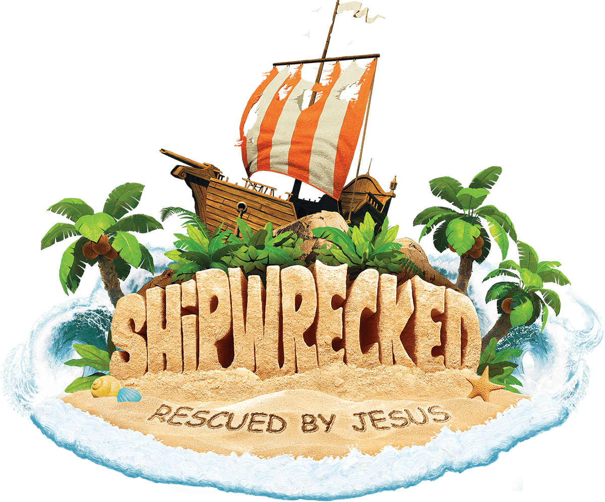 Shipwrecked 2018 easy vbs logo