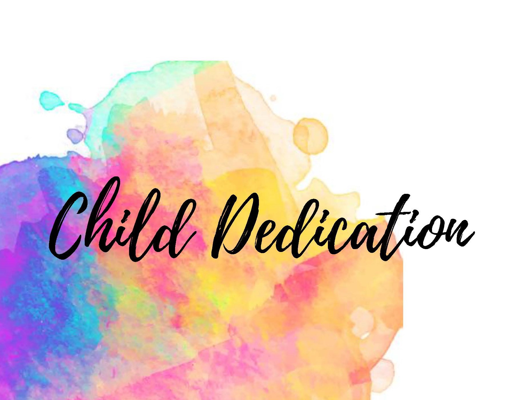 Pco reg child dedication 2