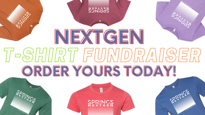 FUNDRAISER Buy A Nextgen Shirt/Hoody logo