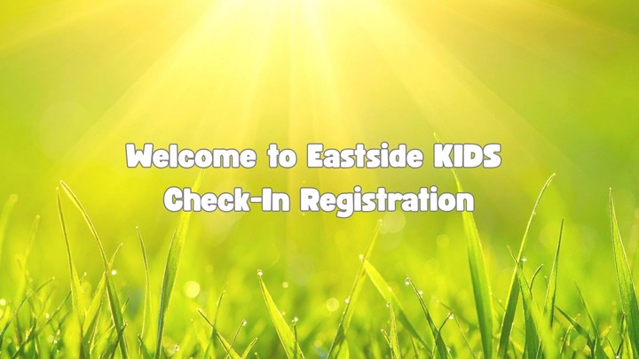 Eastside KIDS Check-In Registration logo