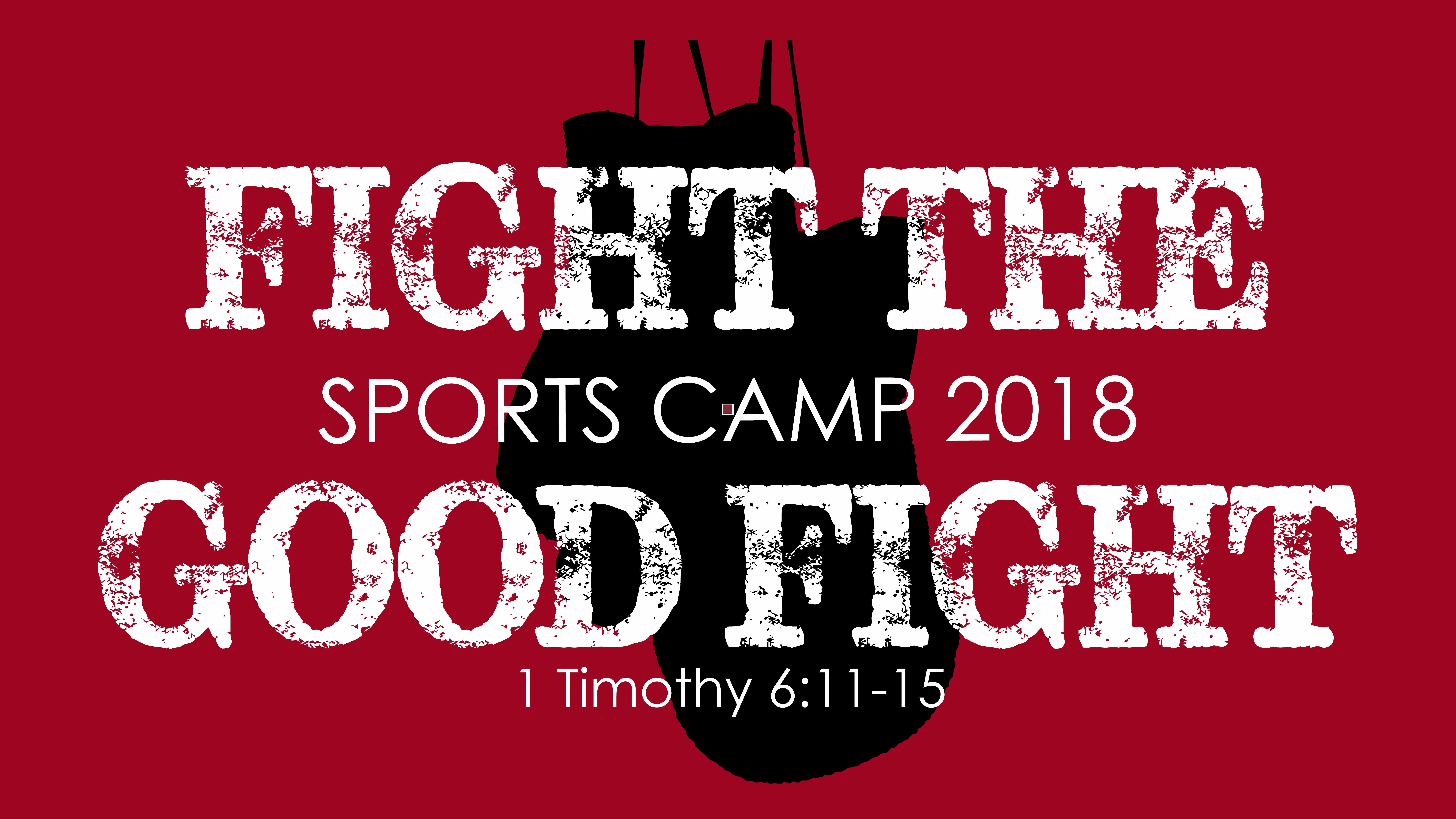 Sports camp 2018 shirt front