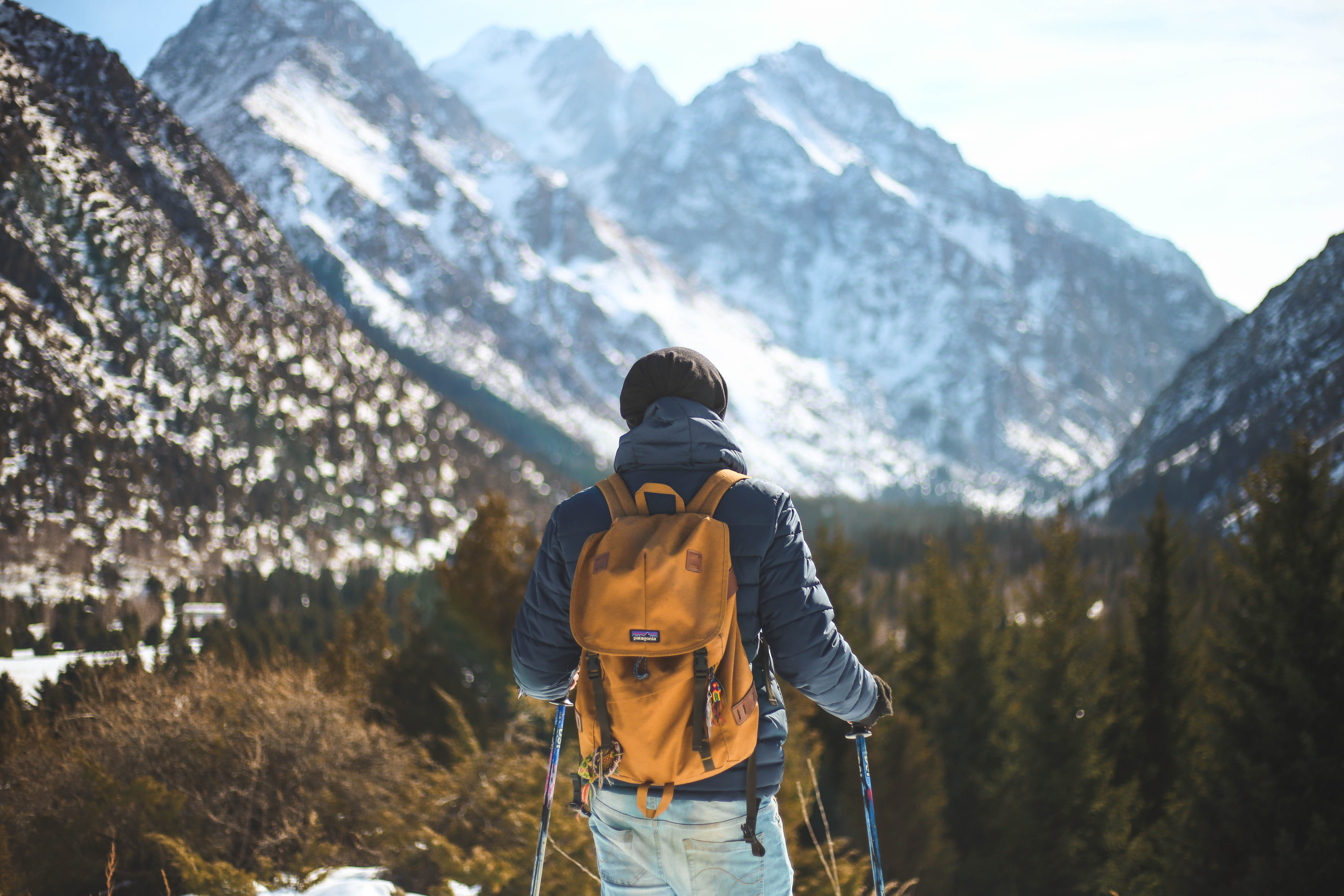 Adventure backpack blue mountains 868097