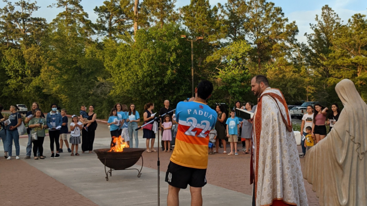 St. John the Baptist Bonfire logo