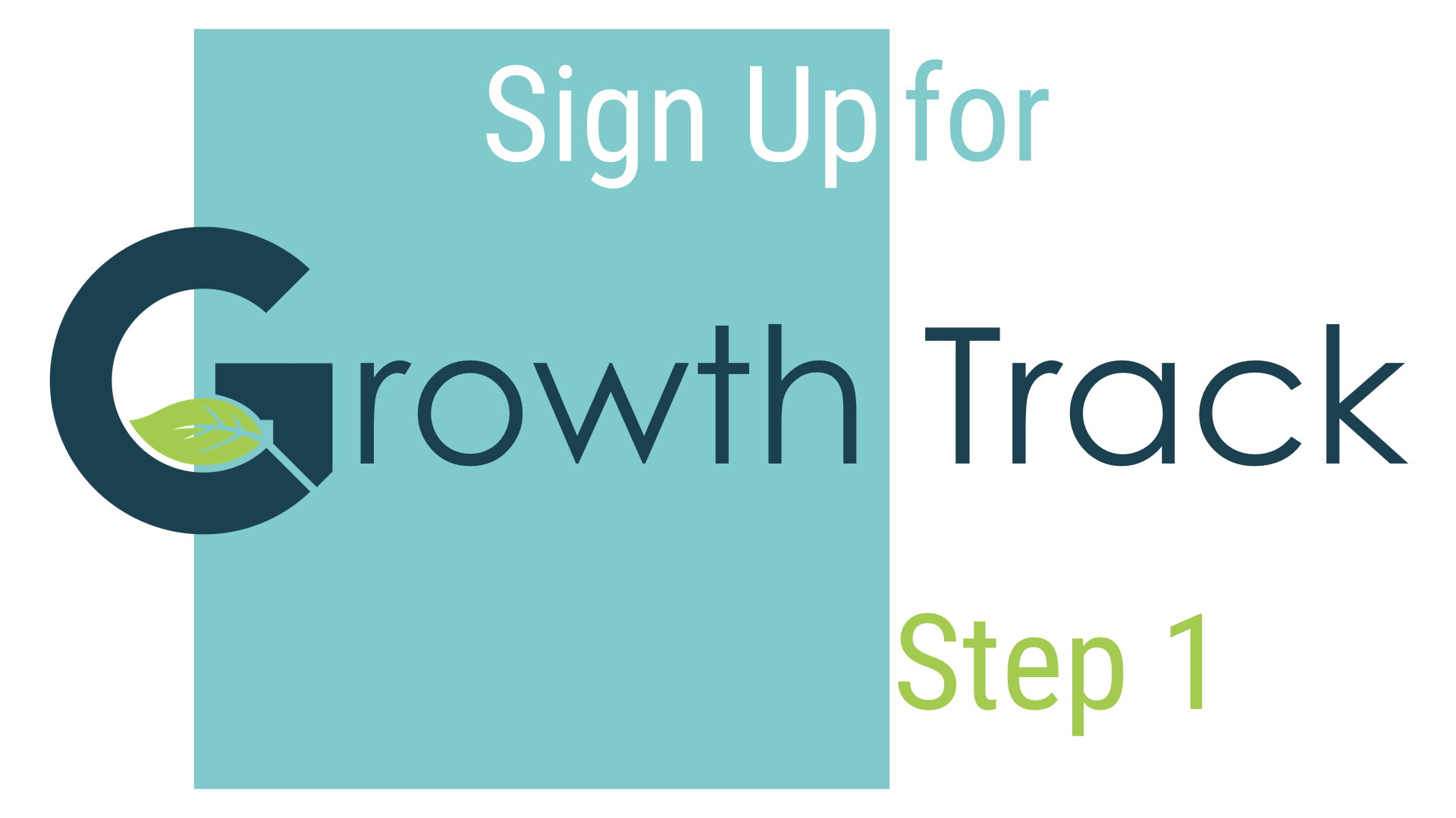 Growth track slides jpeg step 1 sign up
