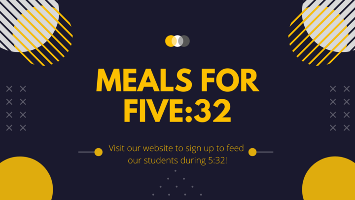 Meals for 5:32 logo