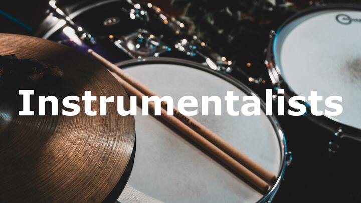 Worship Team Volunteer:  Instrumentalists logo