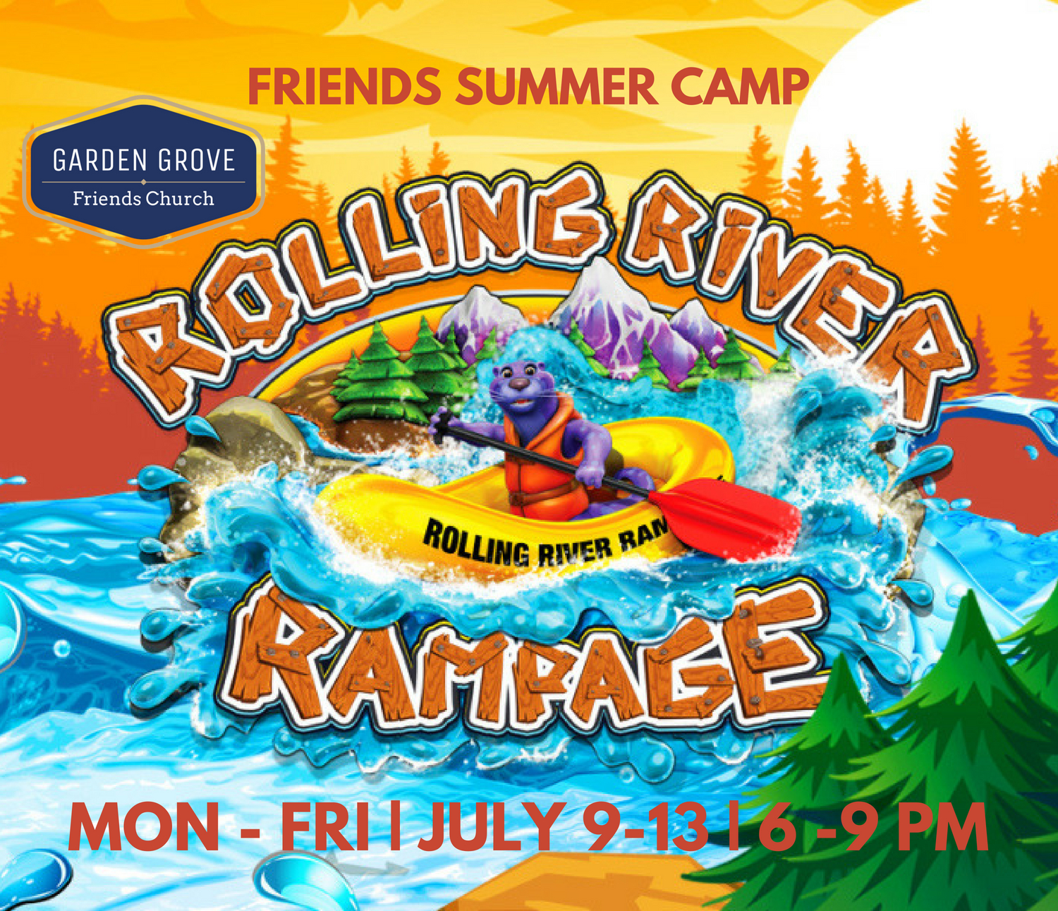 Rolling river rampage connect booth 4