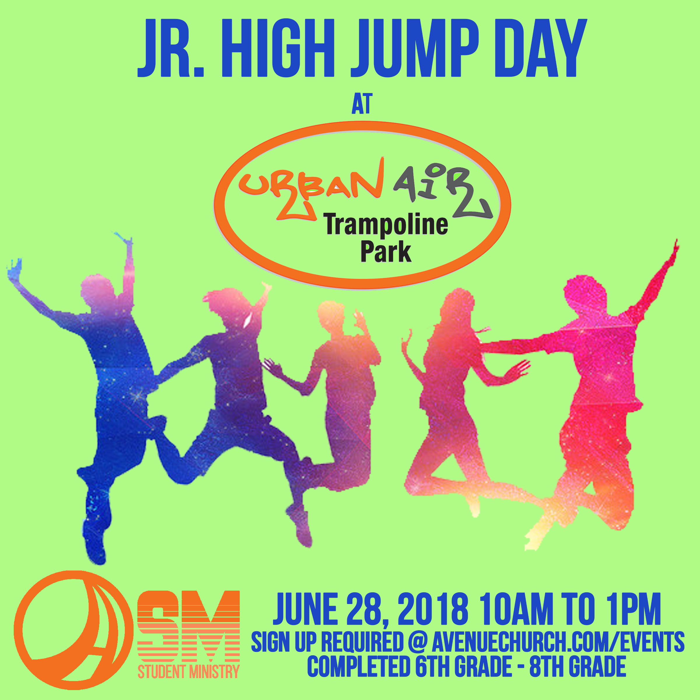 Jr. high jump day