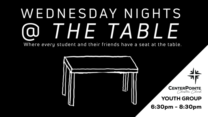 The Table: Middle/High School Youth Group logo