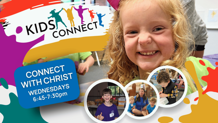Kids Connect | Wednesdays at 6:45pm logo