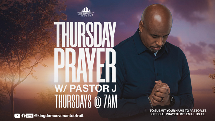 Thursday Prayer w/Pastor J logo