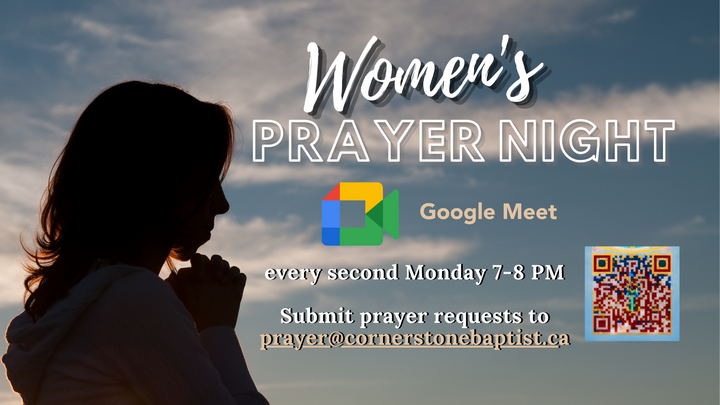 Women's Google Meet Prayer Night  logo