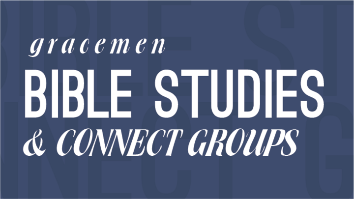 GraceMen Bible Studies & Connect Groups logo