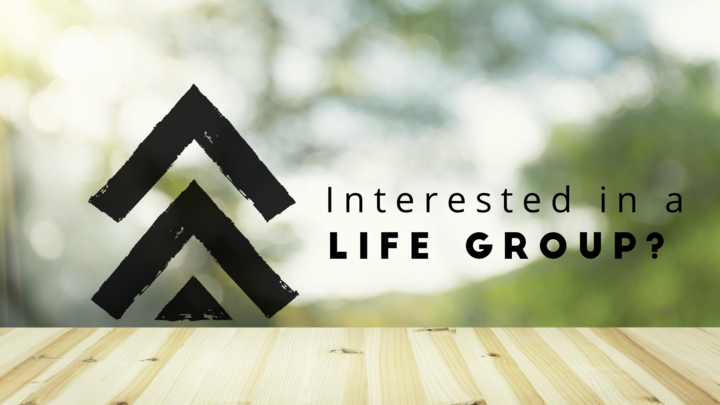 Interested in joining a Life Group logo