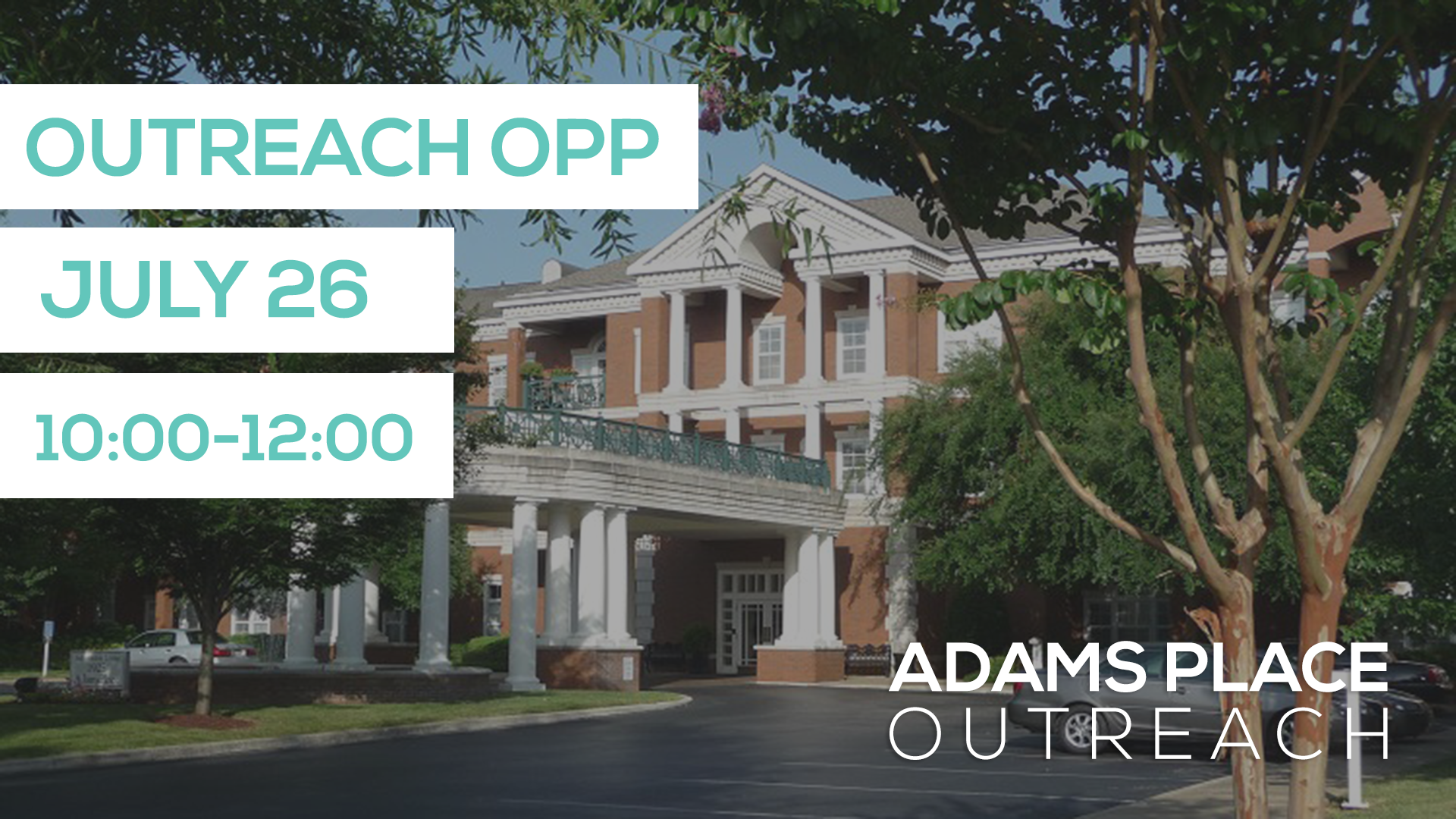 Adams p outreach