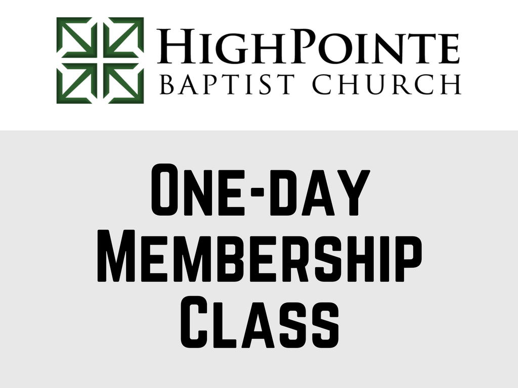 One day membership class 1