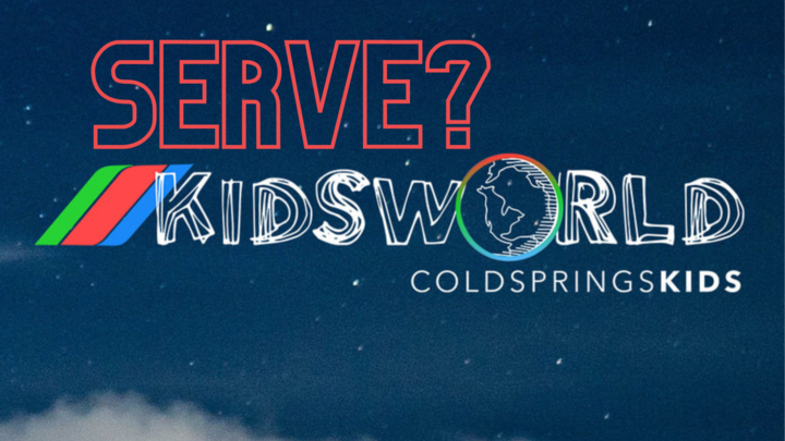 KidsWorld Serving Opportunities logo
