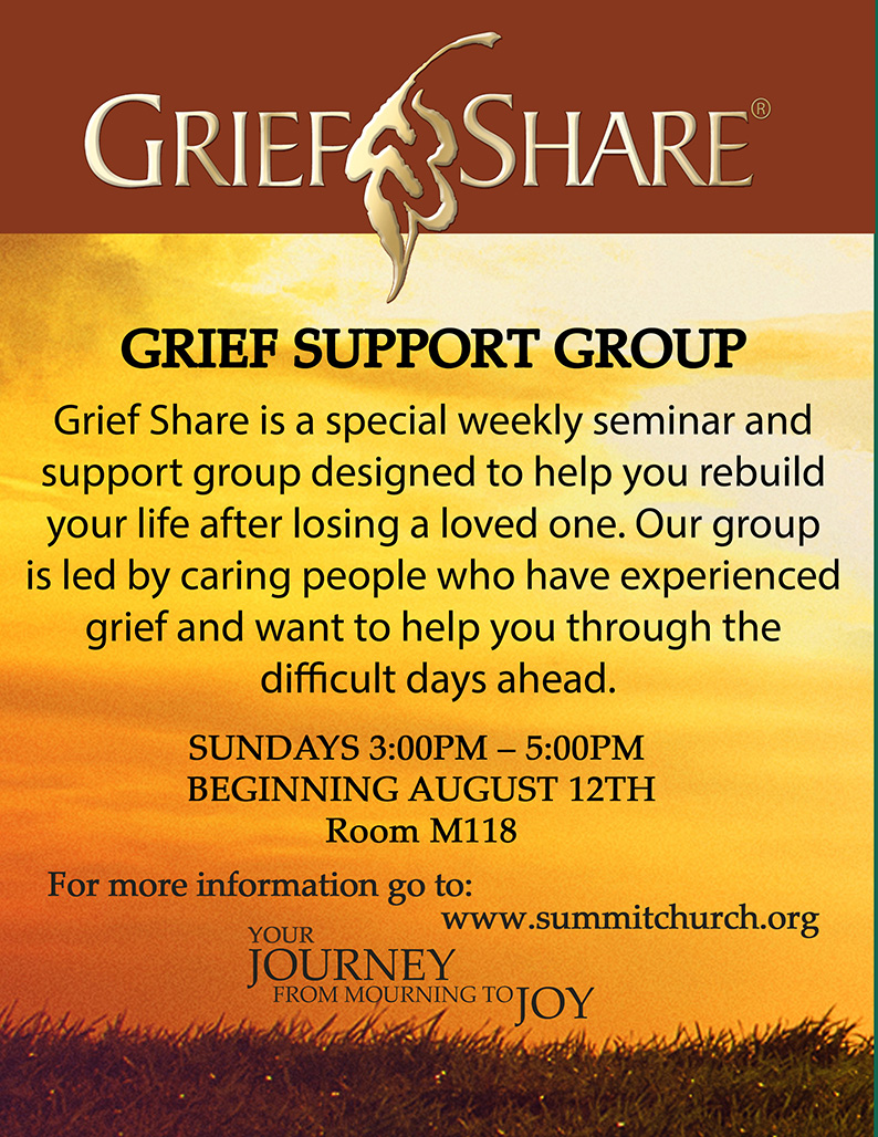 Promo website grief share