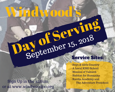 Day of serving 7.30