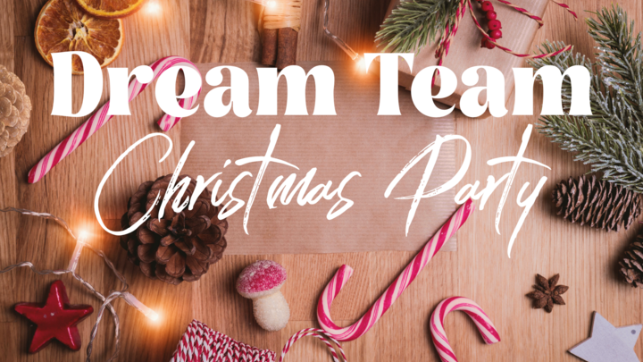 DREAM TEAM CHRISTMAS PARTY logo