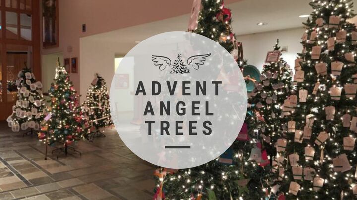Advent Angel Trees - Return Dates logo