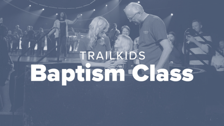 TrailKids Baptism Class logo