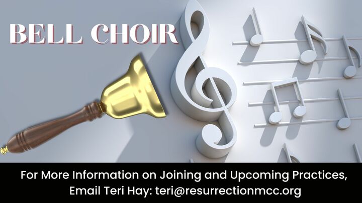 Resurrection Chimes Rehearsal, Thursdays, 5:30 pm logo