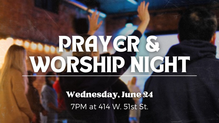 Prayer and Worship Nights logo