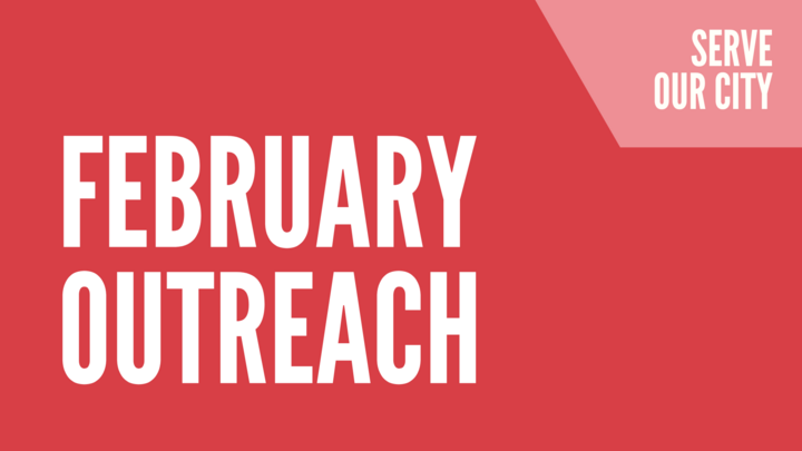 Serve our City // February 2025 logo