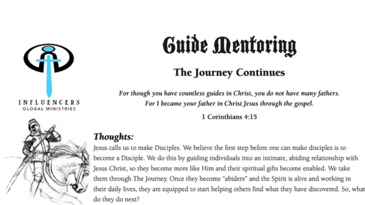 Guide Mentoring Pre-Registration logo