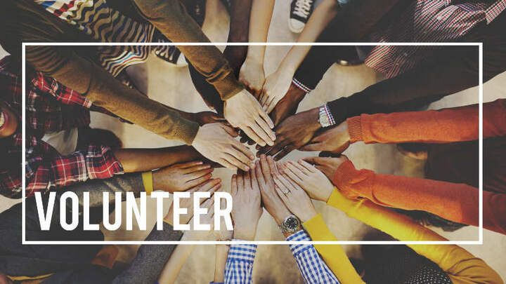 Volunteer with 1st B Kids logo