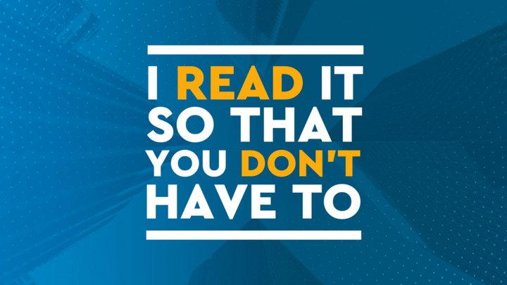 I Read It So That You Don't Have To (3 wk, 1 hr. Conversations) event image