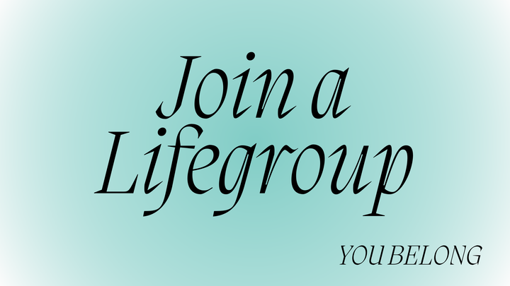 Join a Lifegroup logo