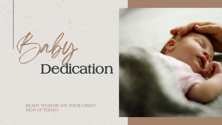 Baby Dedication: Laying the Foundation for a Life with Jesus logo